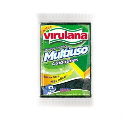 VIRULANA ESPONJA CON FIBRA CUIDA UÑA
