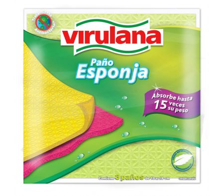 PAÑO ESPONJA VIRULANA X 1UNIDAD