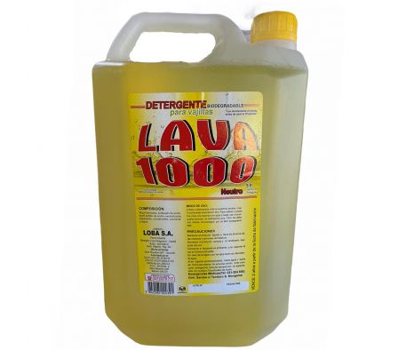 DETERGENTE LAVA 1000 NEUTRO 5 LT 