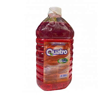 DETERGENTE QUATRO MANZANA 5 LT 