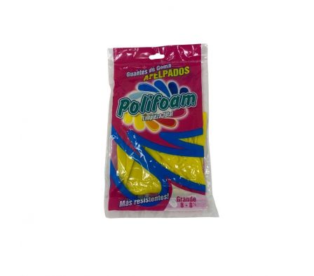 GUANTE DE GOMA POLIFOAM TALLE G 
