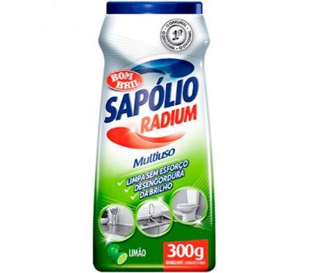 LIMPIADOR POLVO SAPOLIO 300G LIMON