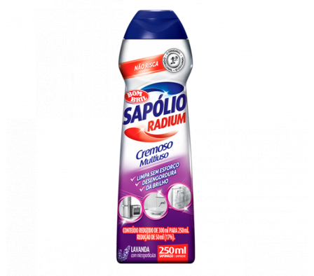 LIMPADOR SAPOLIO CREMOSO LAVANDA 250ml