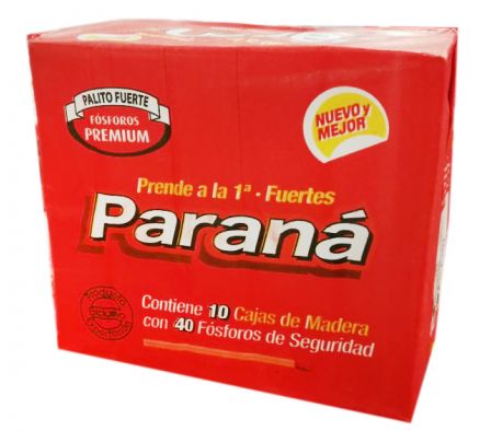 FOSFORO PARANA 10 X 40   400 UNIDADES