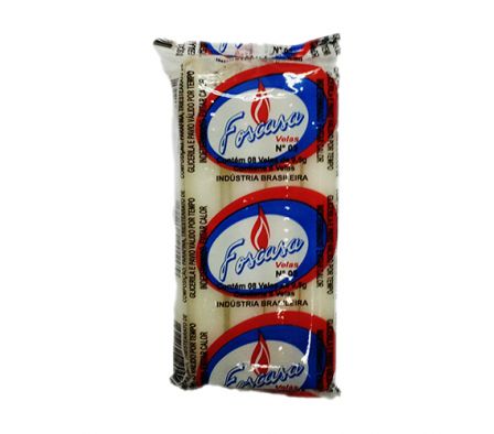 VELAS FOSCASA NRO 3 X 8 UNIDADES