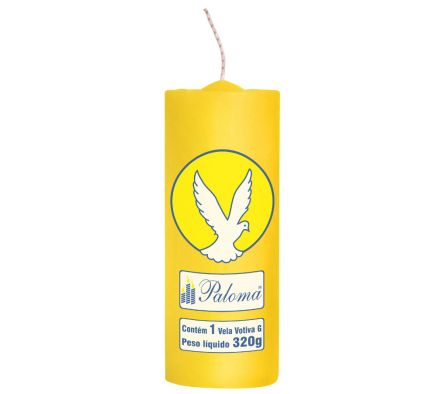 VELA 7 DIAS AMARILLO 24X1 UNIDAD