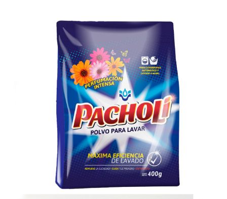 JABON POLVO PACHOLI 400gr