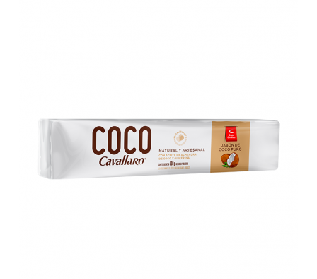 JABON PAN CAVALLARO COCO BARRA 500GR