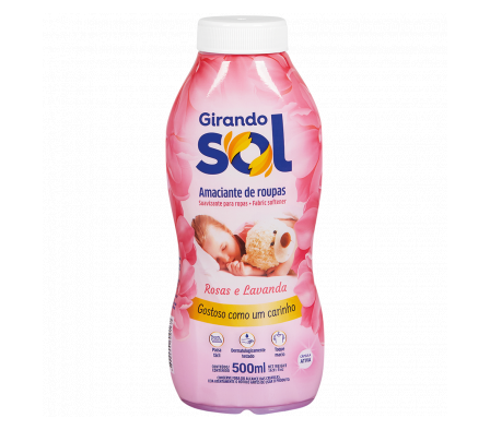 SUAVIZANTE GIRASOL ROSAS E LAVANDA 500 ML