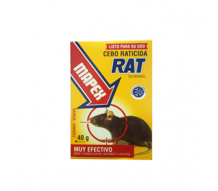RATICIDA MAPEX CEBO 40GR
