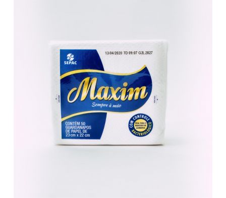 SERVILLETA PAPEL MAXIM 23X22 CM 