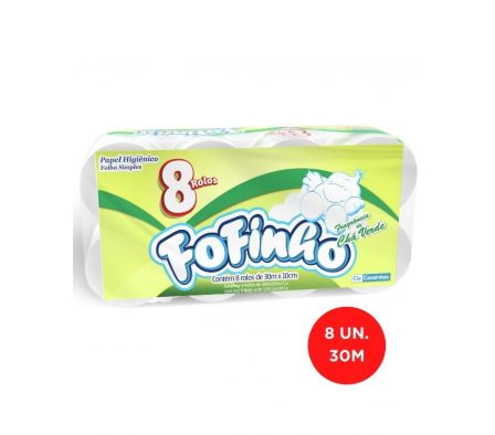 PAPEL HIGIENICO FOFINHO PERFUMADO 8 UNIDADES