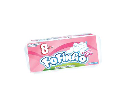 PAPEL HIGIENICO FOFINHO 8x30x10 UNIDADES