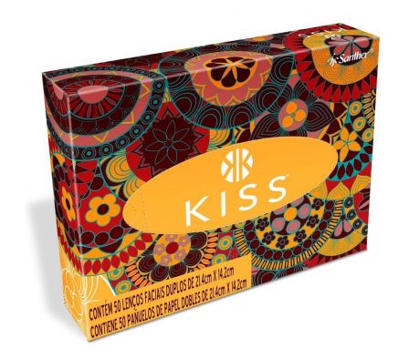 TOALLITAS FACIALES KISS X 50 UNIDADES