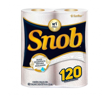 TOALLA COCINA SNOB 2 ROLLO