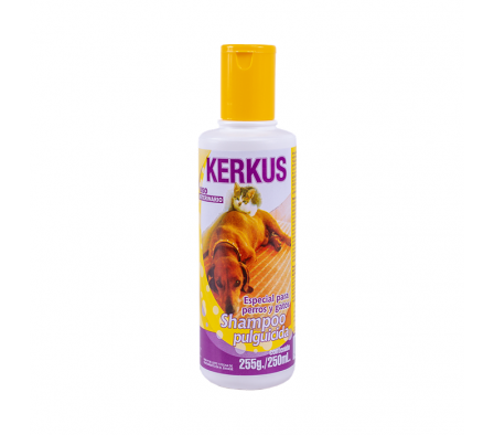 SHAMPOO PULGUICIDA KERKUS 250 ML 