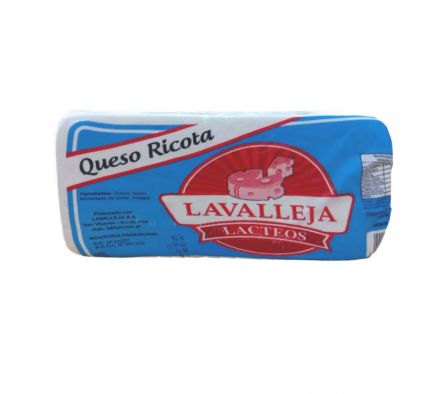 QUESO RICOTA LAVALLEJA X KG 