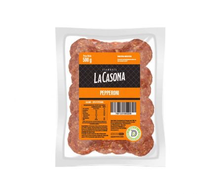 PEPPERONI FET 500 GR LA CASONA 