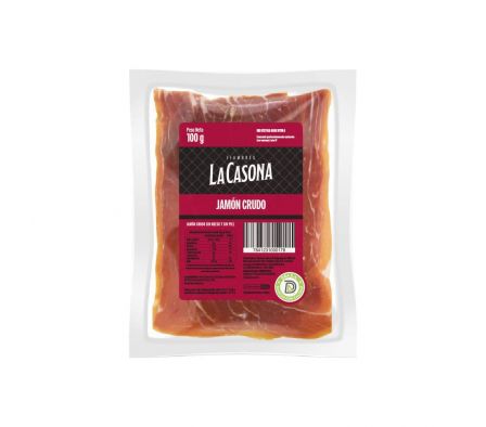 JAMON CRUDO 100 GR LA CASONA 