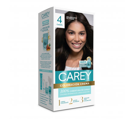TINTE KIT COLOR CAREY CASTAÑO 4