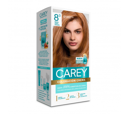 TINTE COLOR CAREY RUBIO CLARO DORADO 83