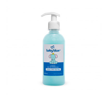 JABON LIQUIDO BABY BLUE CON V 340 ML