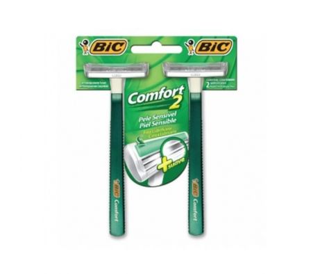 MAQUINA AFEITAR BIC COMFORT B1 1Par x2un.