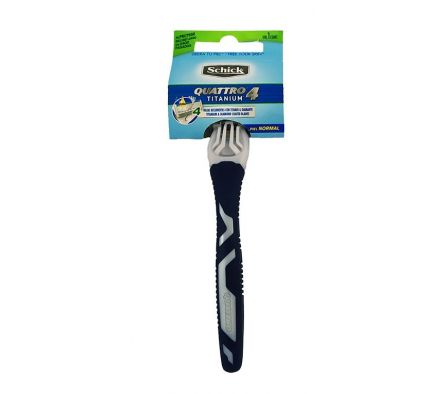 MAQUINA AFEITAR SCHICK QUATTRO ALOE x1un