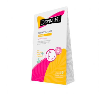 CERA DEPILADORA BANDA ROSTRO 5 GR