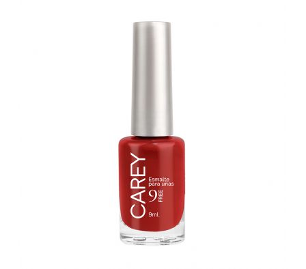 ESMALTE CAREY CREMOSO ROJO 9 ML