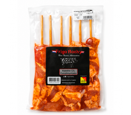 ASADITO DE CERDO COND EN BROCHETTE ROCHY 