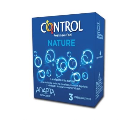 PRESERVATIVO CONTROL NATURE X 3 UNIDADES