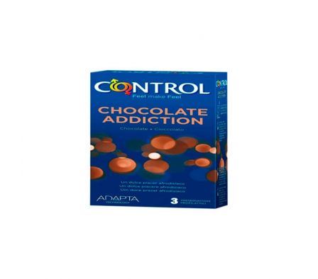 PRESERVATIVO CONTROL ADAPTA CHOCOLATE X 3 UNIDADES