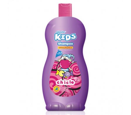 SHAMPOO ALGABO KIDS BUBBLE GUM 350M