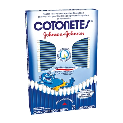 COTONETES JOHNSON 75 UNIDADES