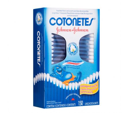 COTONETES JOHNSON 150 UNIDADES 