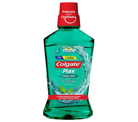 ENJUAGUE BUCAL COLGATE PLAX 500 ML