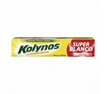 CREMA DENTAL KOLYNOS S BLANCO 90  GR