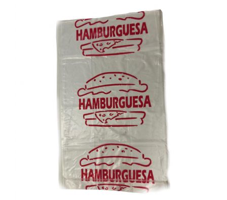 BOLSA HAMBURGUESAS 18x18x80unidades