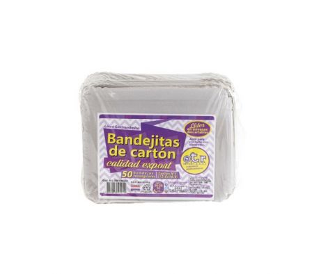 BANDEJA OTR RECT.CARTON N¦ 1 x 50