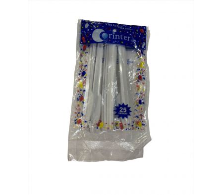 CUCHILLO PLASTICO CORINTER GDE X 25