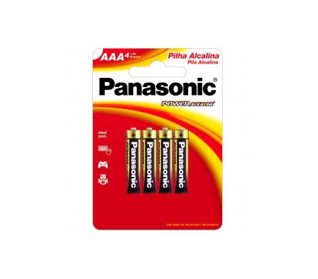 PILA PANASONIC ALKALINA AAA X 4