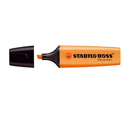 RESALTADOR STABILO BOSS NARANJA C/U