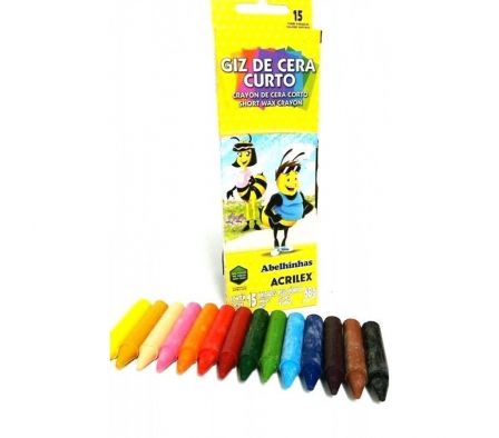 CRAYOLA ACRILEX X 15 GRUESO