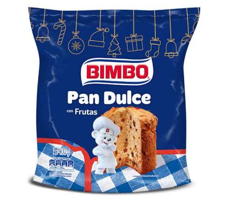 PAN DULCE BIMBO FRUTAS 400GR