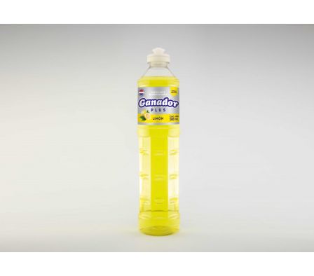 DETERGENTE GANADOR LIMON 500 ML