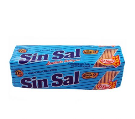 GALLETITA EL TRIGAL SIN SAL 130GR