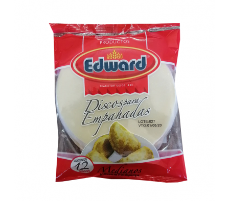 DISCO PARA EMPANADAS EDWARD MEDIANO PARA FREIR