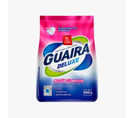 JABON POLVO GUAIRA DELUXE 800 GR
