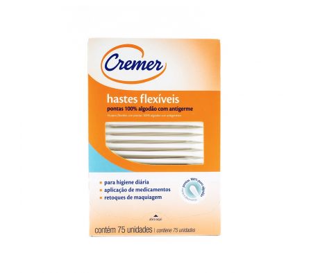 COTONETE ALGODON CREMER 75 UNIDADES